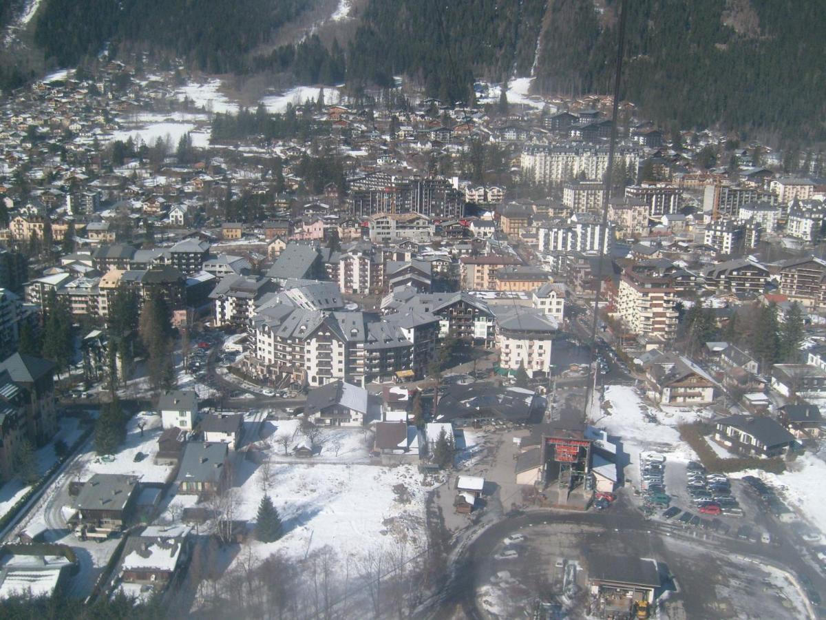 Appartement T2 Chamonix Centre Balcon Vue Mont Blanc Buitenkant foto